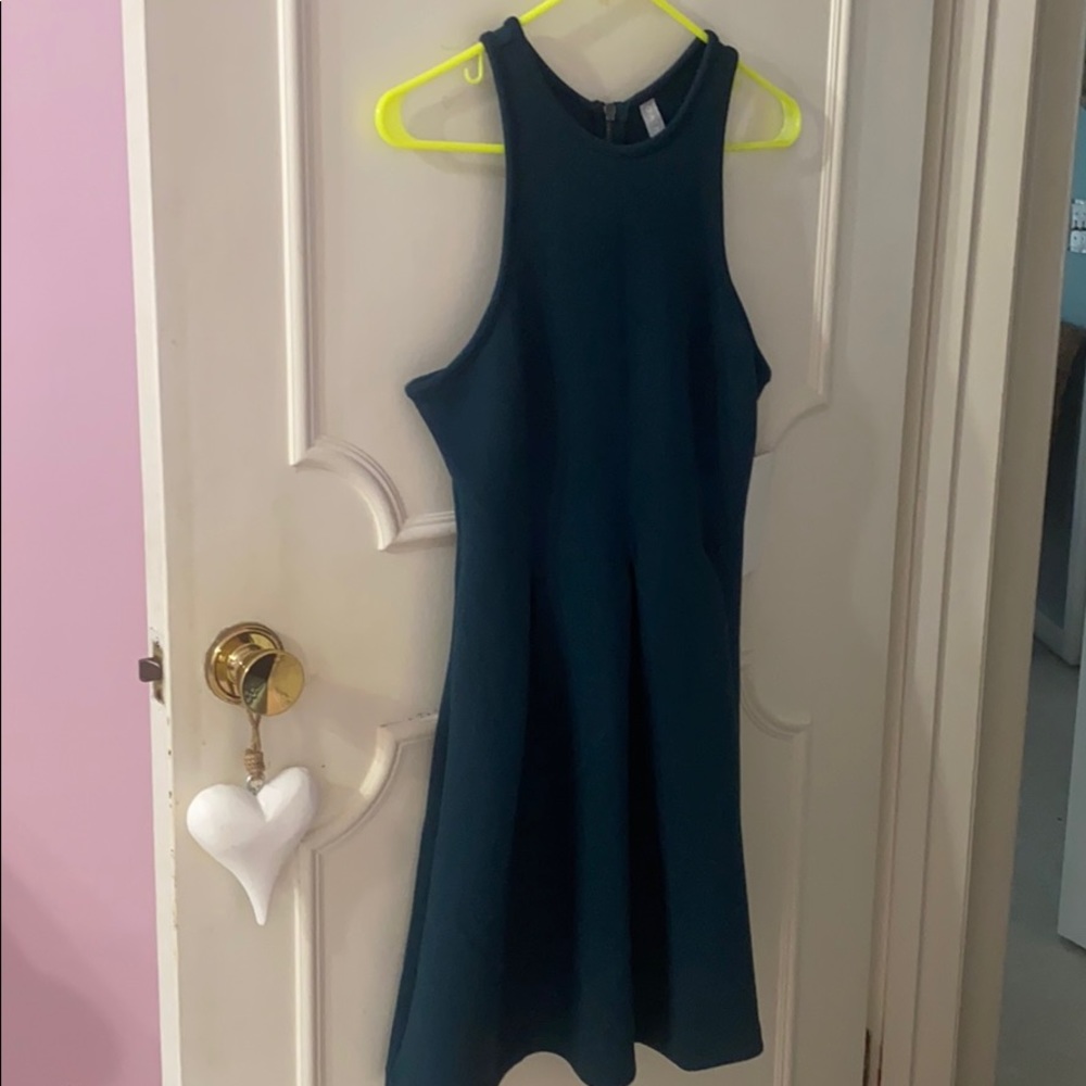 Athleta teal dress